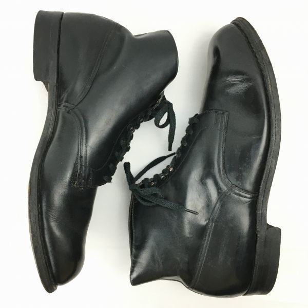 欧州70年代以前? Vintage 品 ショート丈ミリタリーブーツ チャッカ