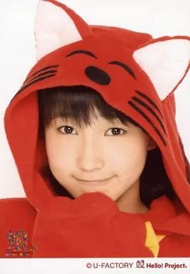 中古】生写真(ハロプロ) モーニング娘。/鞘師里保/顔アップ・衣装赤