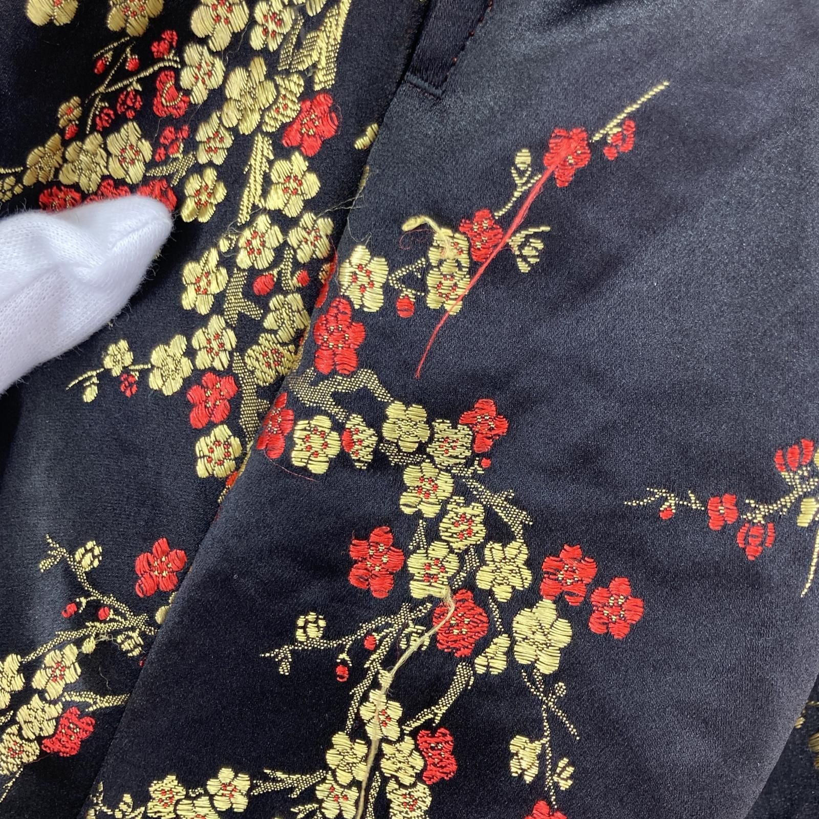 JUNYA WATANABEジュンヤ ワタナベ 花柄 刺繍サルエルパンツ sizeS