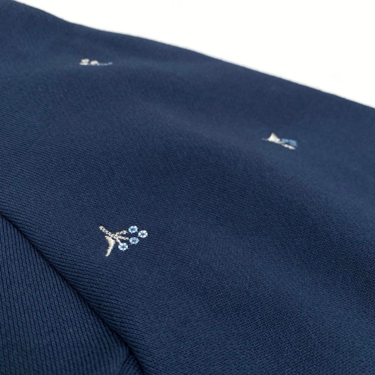 Mame Kurogouchi マメクロゴウチ Floral Motif Embroidered