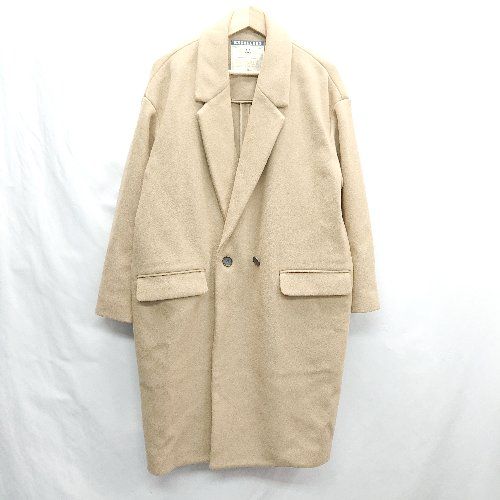 ⊇ JOURNAL STANDARD L ESSAGE 長袖 ロングコート サイズ表記なし キャメル系 メンズ E 1502180082825