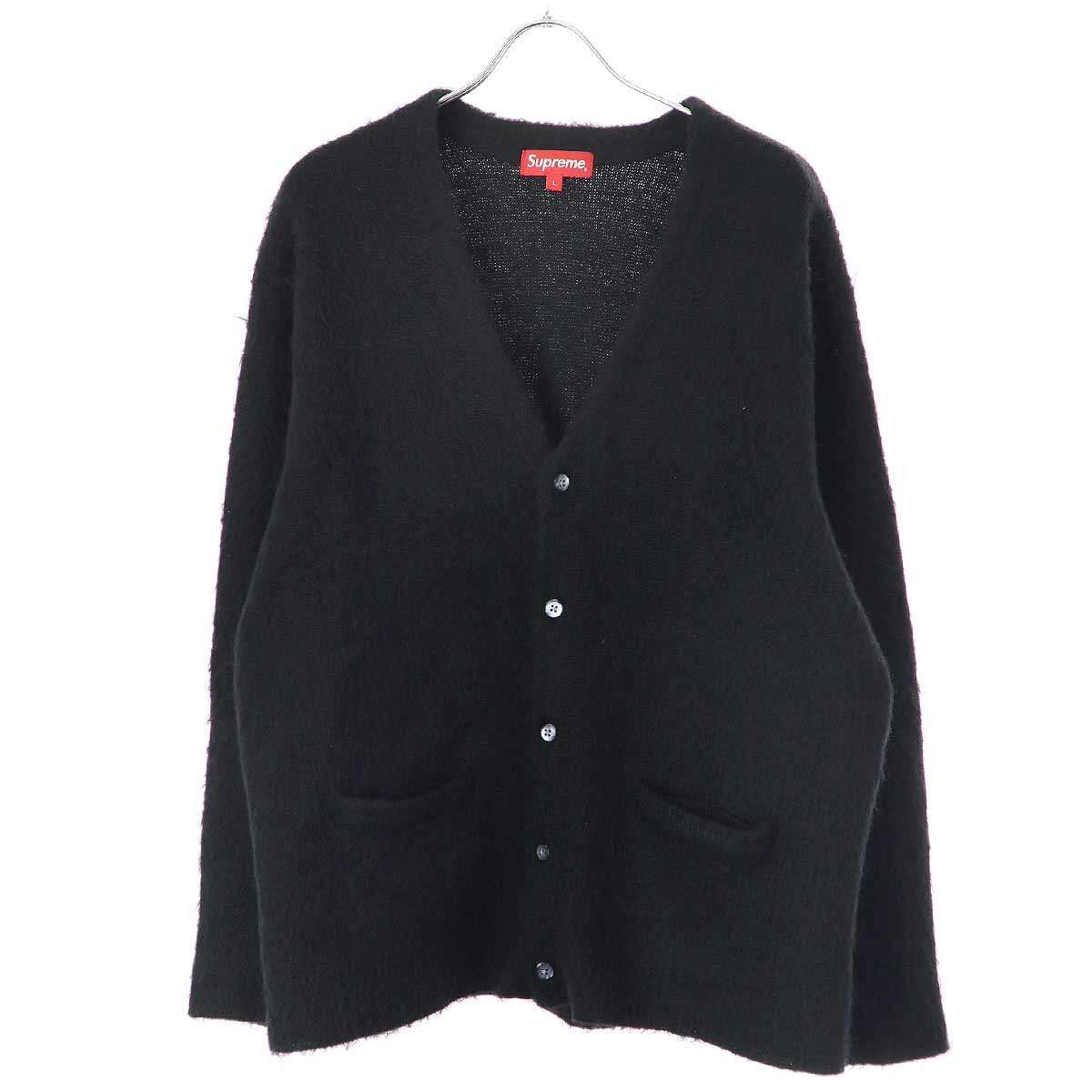 Supreme な 20aw モヘアカーディガン サイズS