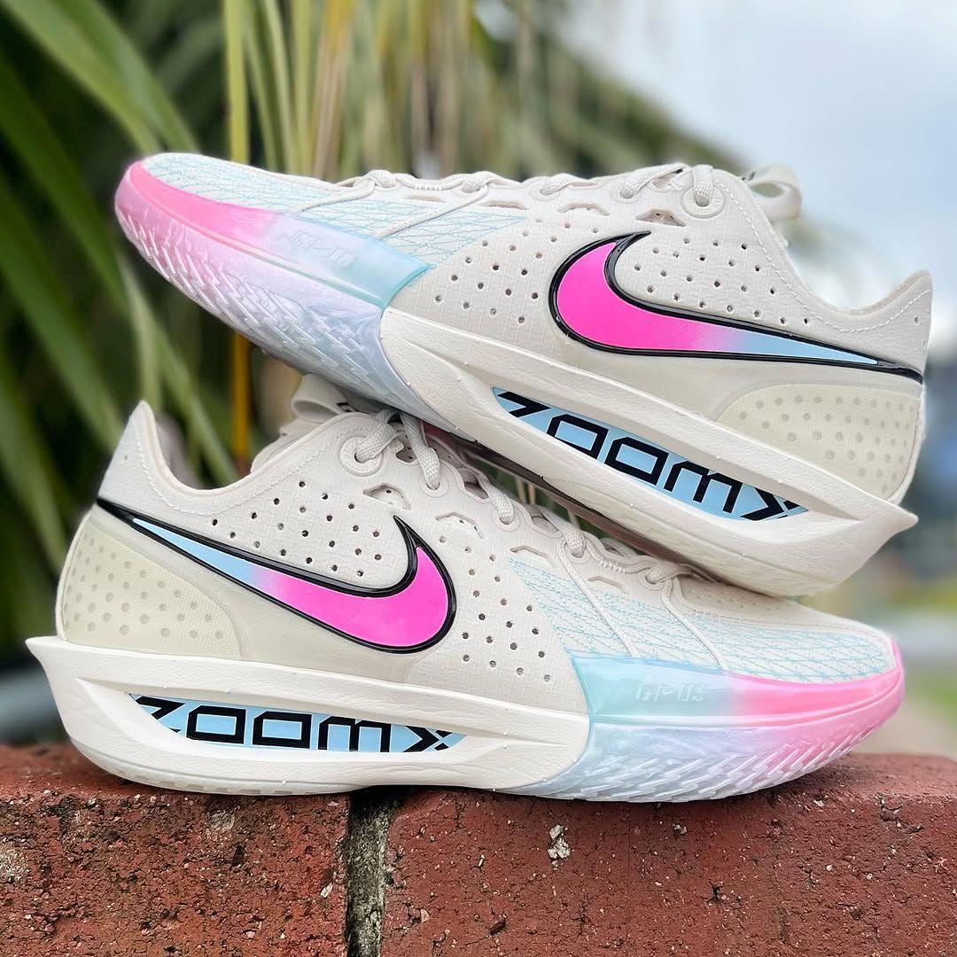 NIKE AIR ZOOM G.T. CUT 3 EP ナイキ エア ズーム GT カット 3 MEN S phantom|pink blast-cobalt tint DV2918-007