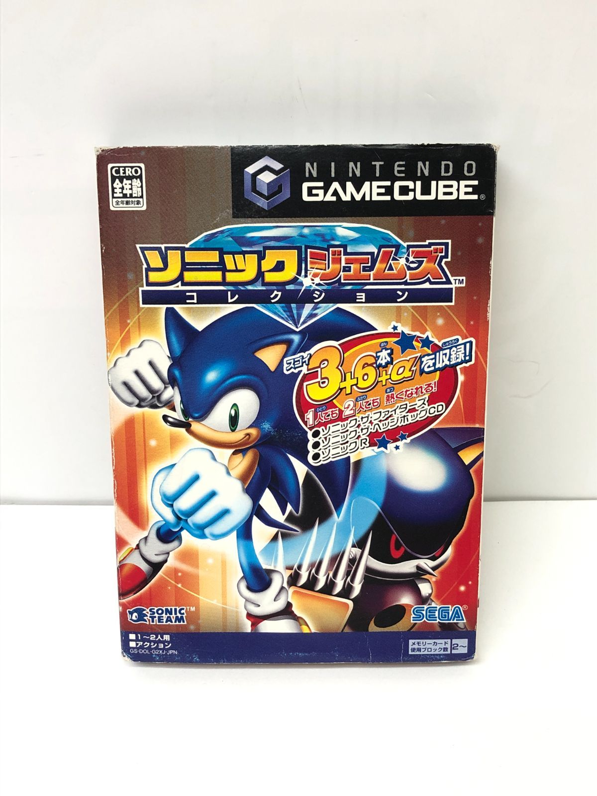 NGC ゲームキューブ ソニック ジェムズ コレクション - メルカリ