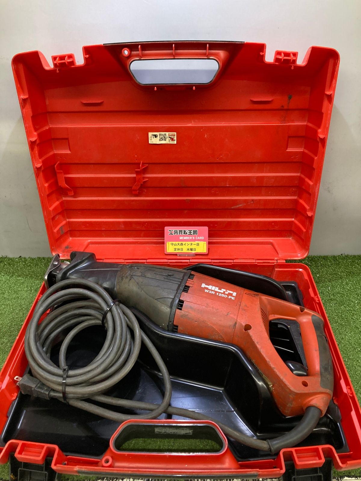 品 0921 HILTI 電動レシプロソー WSR1250-PE WSR 1250-PE ITPOWX946DGS