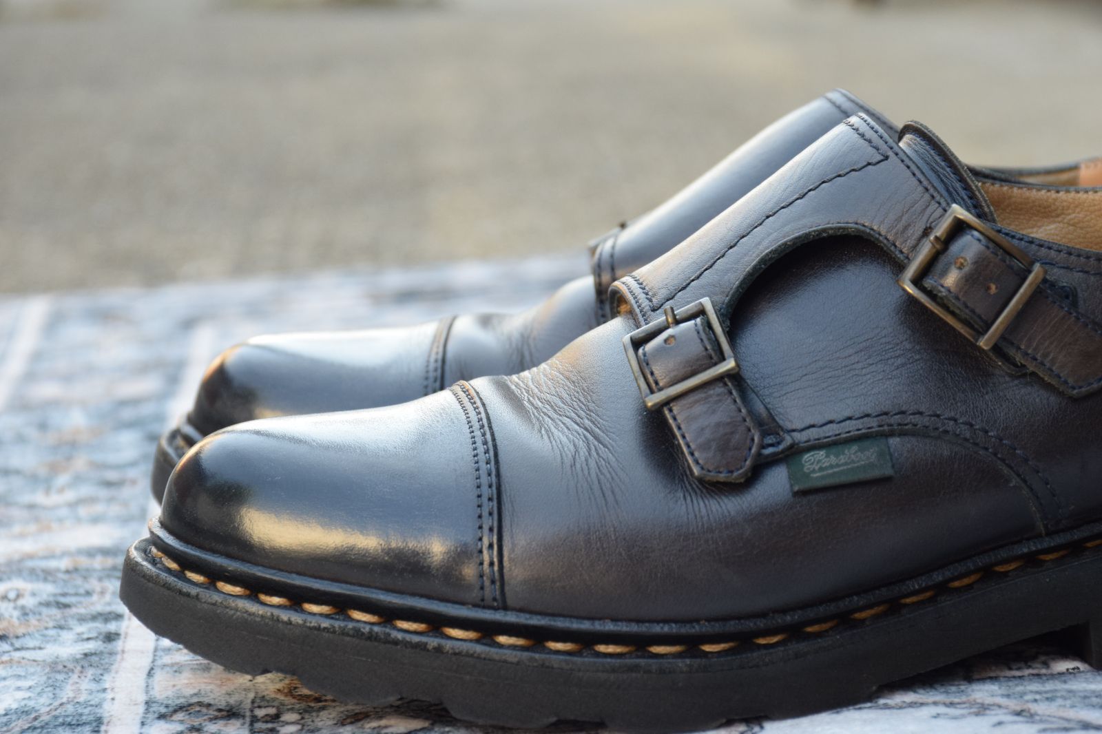 良品】PARABOOT パラブーツ WILLIAM ウィリアム ダブルモンク 