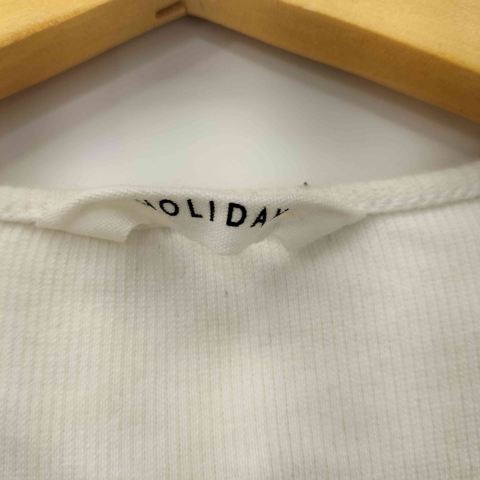 ホリデイ holiday コットン L/S カットソー レディース JPN：1
