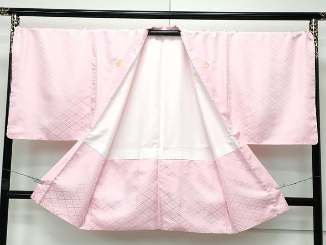  平和屋着物 上 男性 色無地 紋付き羽織 行灯袴セット 水柿色地 舞台衣装 成人式 洗える着物 s 5 着物セット 着物 浴衣