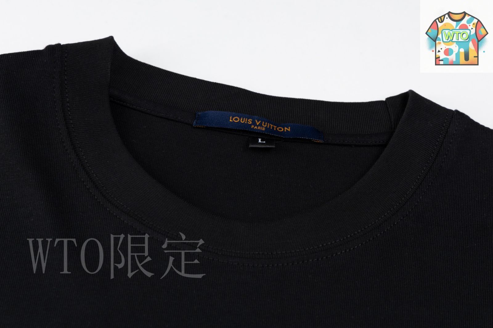 Louis Vuitton ロゴプリント 長袖Tシャツ 今日特価】Louis Vuitton 2025SS プレミアムロゴプリント T