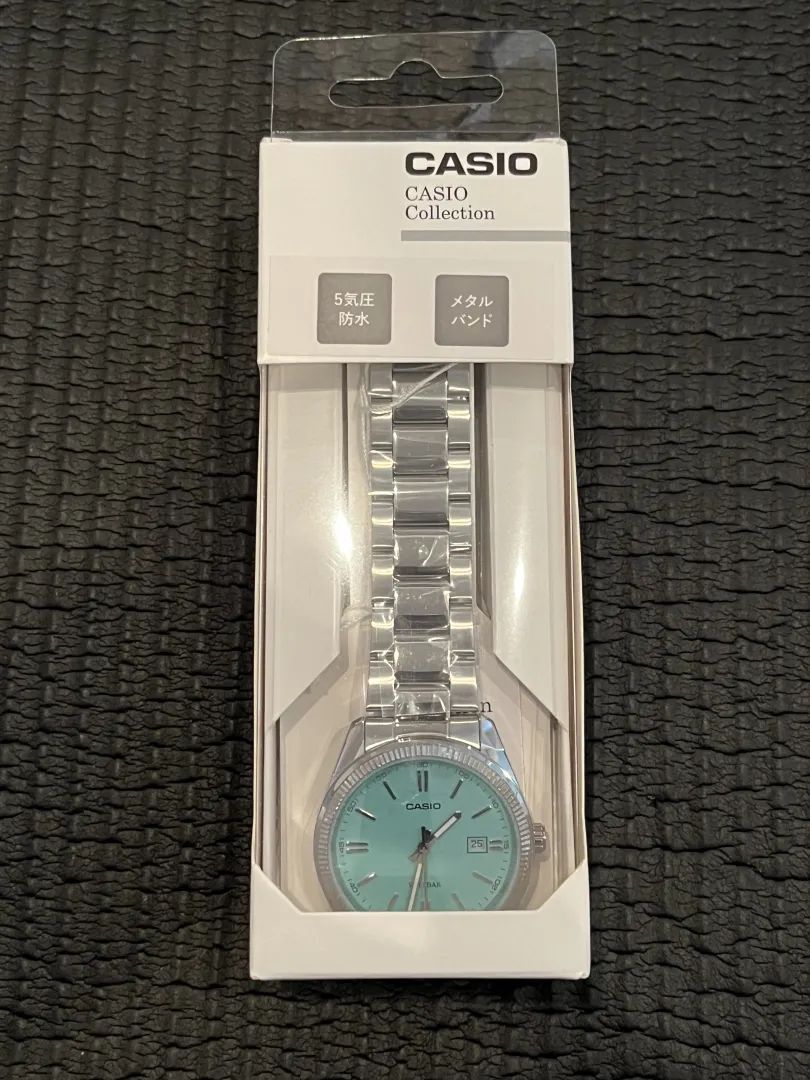 CASIO MTP-1302D-2A2JF ティファニーブルー - 時計