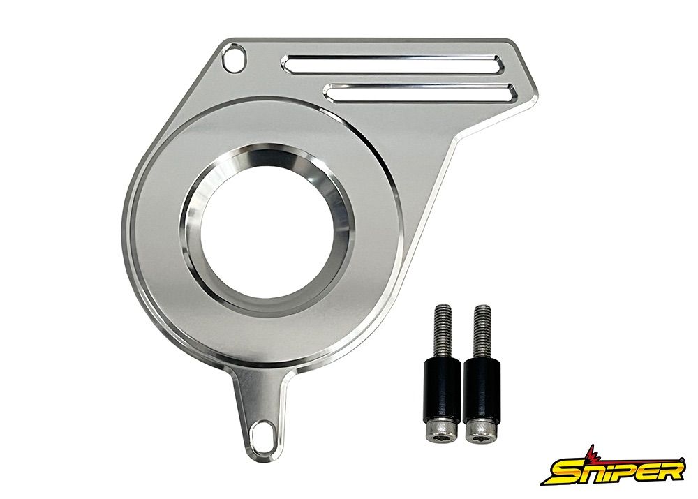 Dax125|ダックス125 ハンターカブ|CT125 モンキー125|Monkey125 ドライブスプロケットカバー銀 SNIPER スナイパー SP0161S