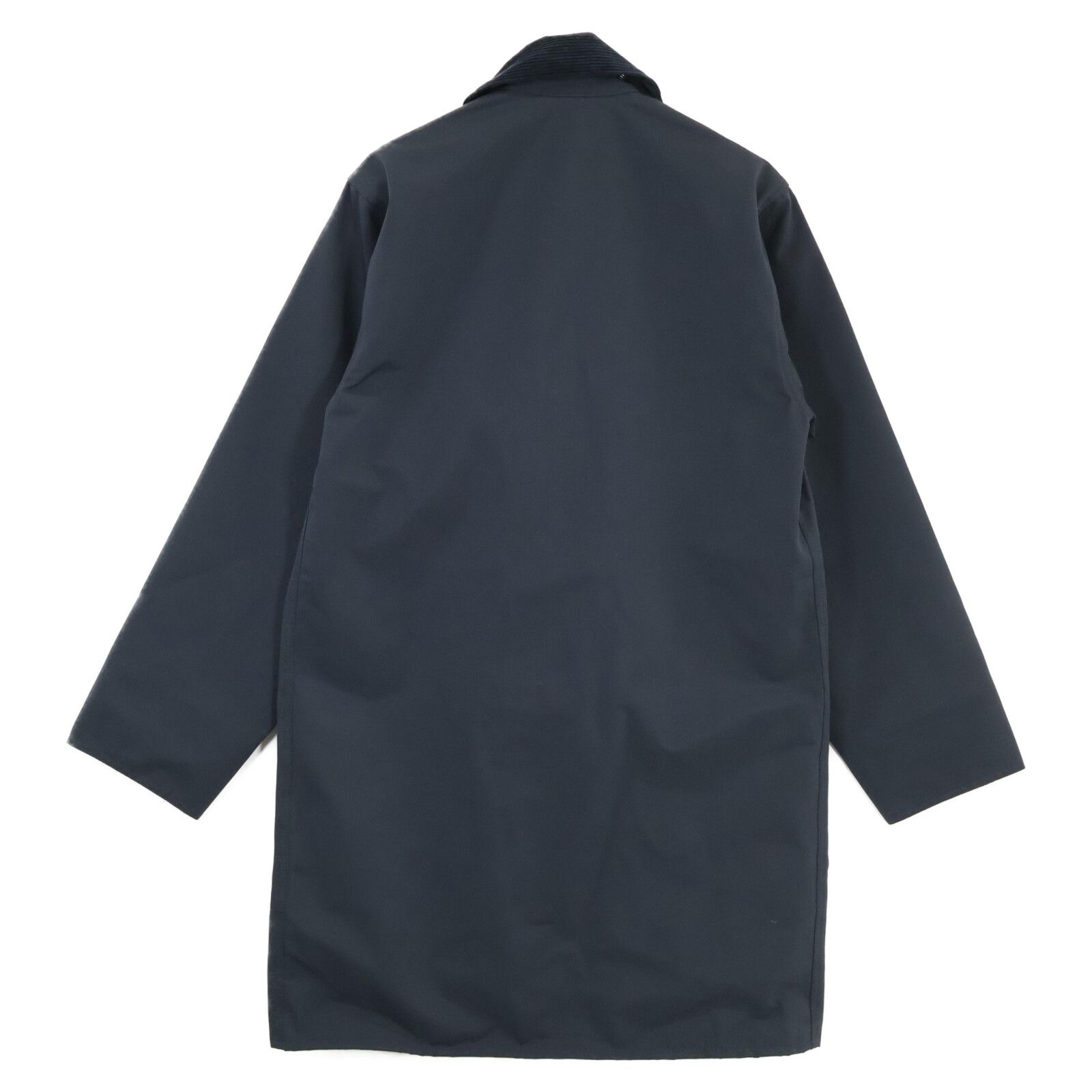Barbour ボーダー　2レイヤー　38 ネイビー　美品 BORDER / ボーダー】2レイヤー コート｜コート｜ジャケット