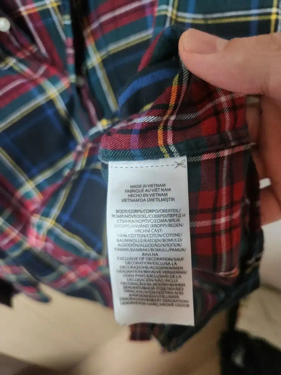 ポロラルフローレン タタンチェック