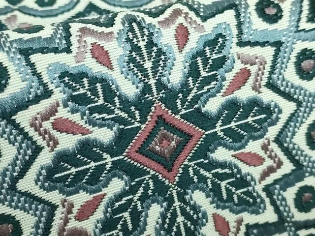 平和屋着物□極上 本場筑前博多織 八寸名古屋帯 正倉院花間道 松装織物