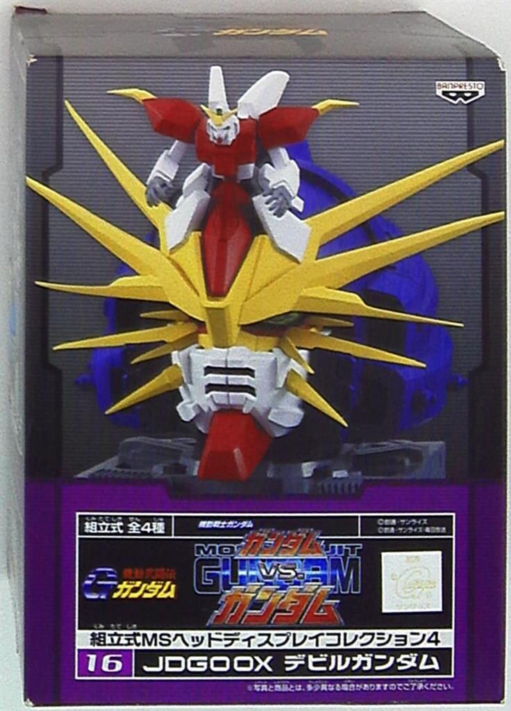 バンプレスト 組立式MSヘッドディスプレイコレクション04 デビル バンプレスト 組立式MSヘッドディスプレイコレクション04 デビル