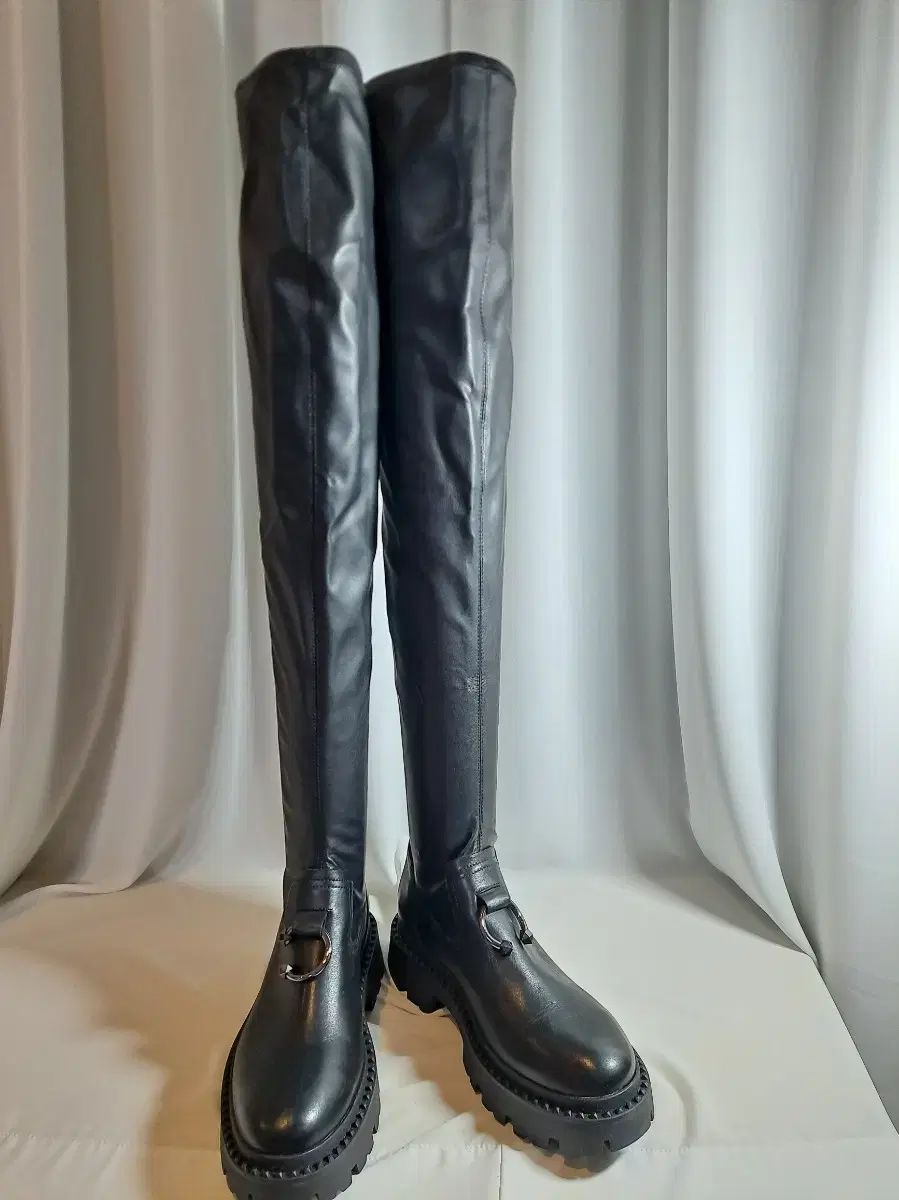 ASH アッシュ オーバ―ニ―ブーツ