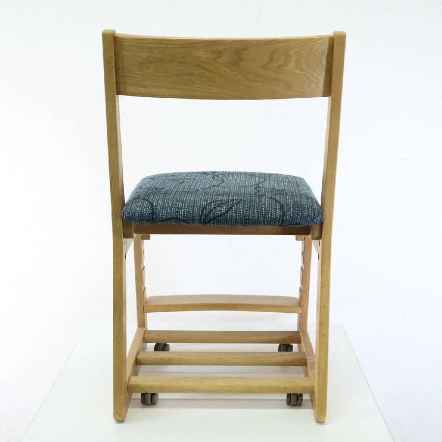 無料配達 浜本工芸 クレンズ デスクチェア 学習椅子 布張り 座面高さ調節付き 283h11 人気アイテム安い通販。