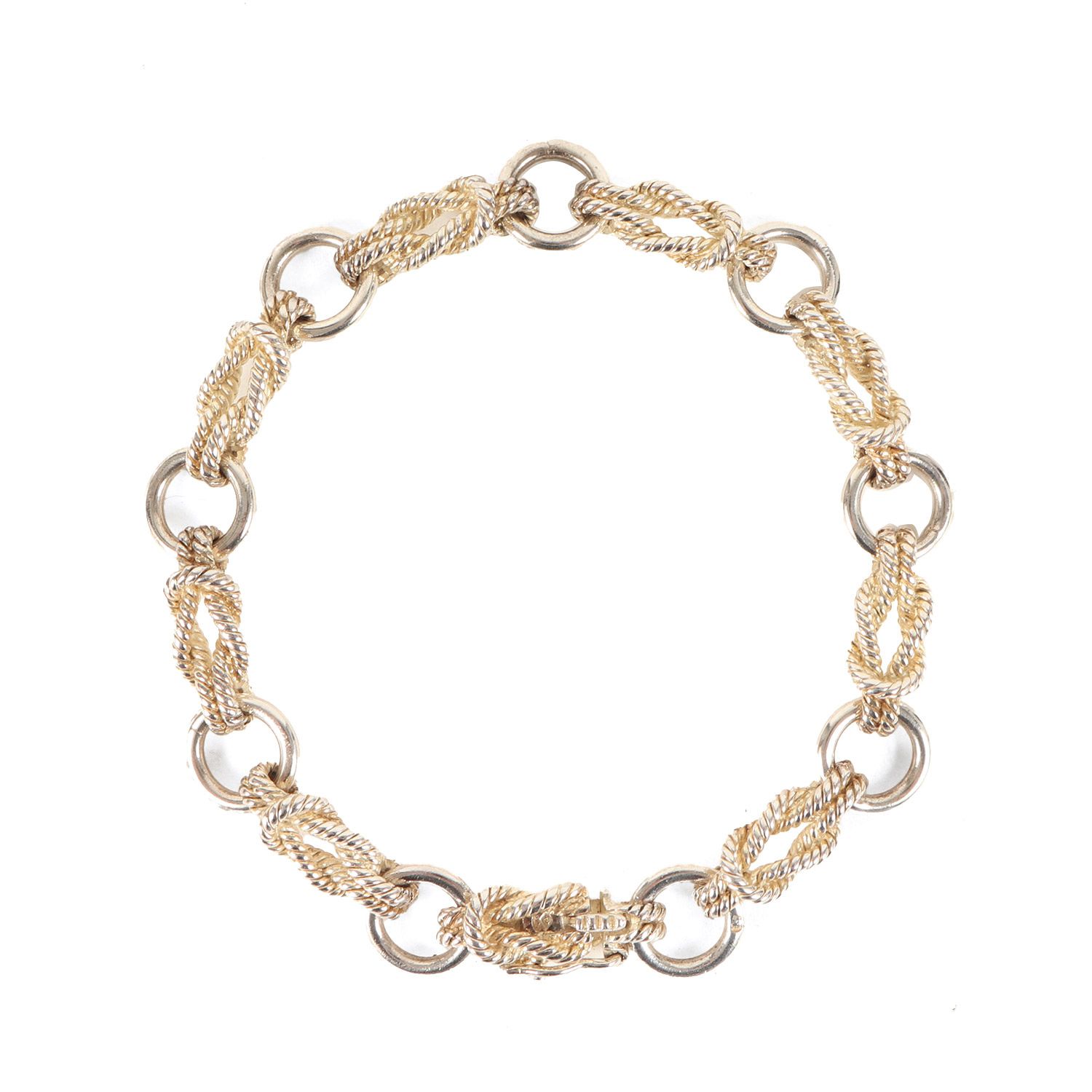 HERMES エルメス オーディエルヌ ブレスレット (Audierne Bracelet) / オーディエンヌ リンク ロープ シルバー Ag925 ジュエリー アクセサリー 【メンズ】