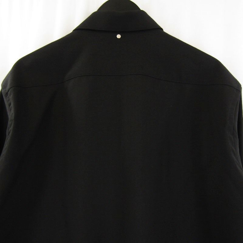 【美品】OAMC IAN SHIRTシャツ Edition別注ブラック M OAMC - OAMC IAN SHIRT ジップシャツ Sサイズ JP:XL～ ブラック