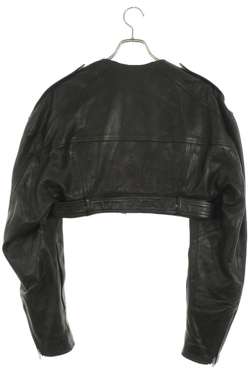 リックオウエンス 24SS RO01D2790-LNV MICRO BIKER クロップド