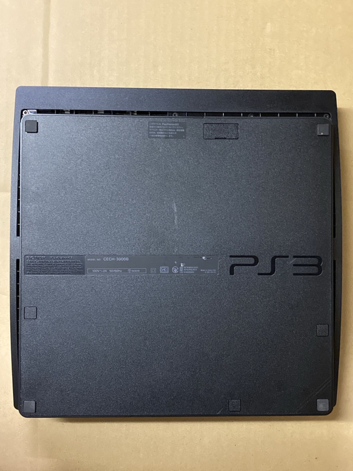 25 ②【ジャンク扱い】PlayStation3 PS3 本体のみ CECH-3000B