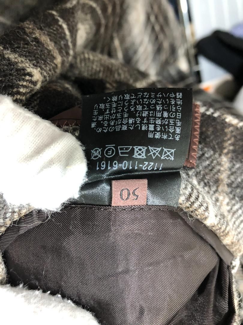 079032 UNITED ARROWS ウール チェック テーラード ジャケット 50 ユナイテッドアローズ LOVAT 1122-110-6161 WWW_OLIVIERBERNSTEIN_COM