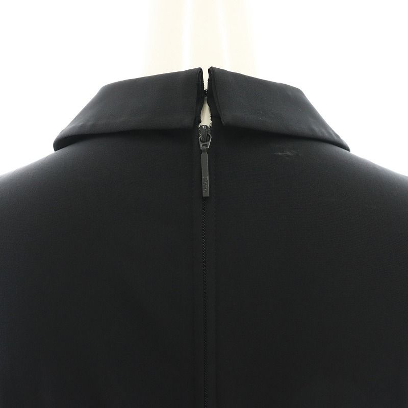 【mamacoco 】Rene ルネ　フレンチスリーブ ワンピース ルネ Rene ベーシック basic フレンチスリーブ ワンピース 34 紺