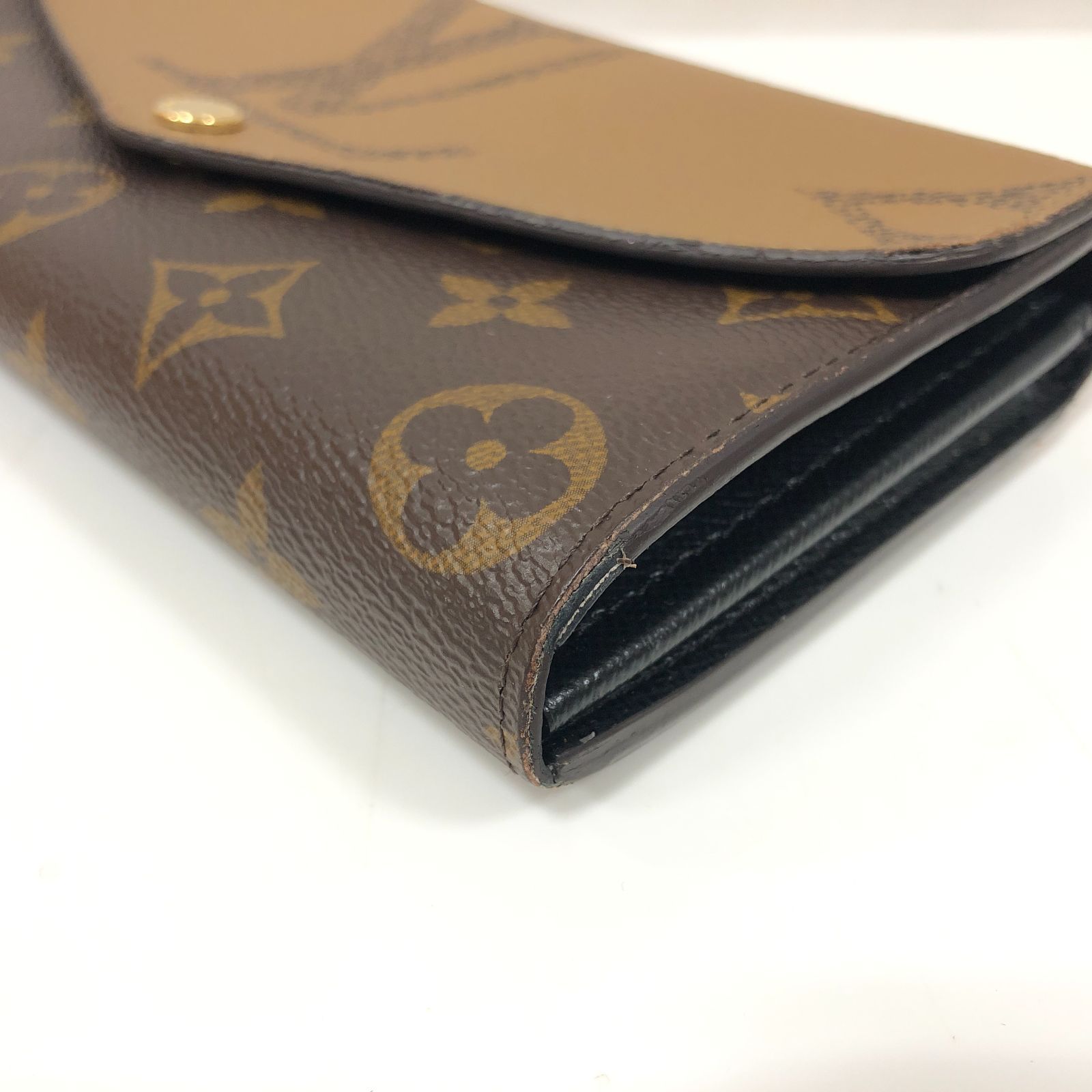ルイ・ヴィトン 財布 モノグラム・ジャイアント ポルトフォイユサラ  