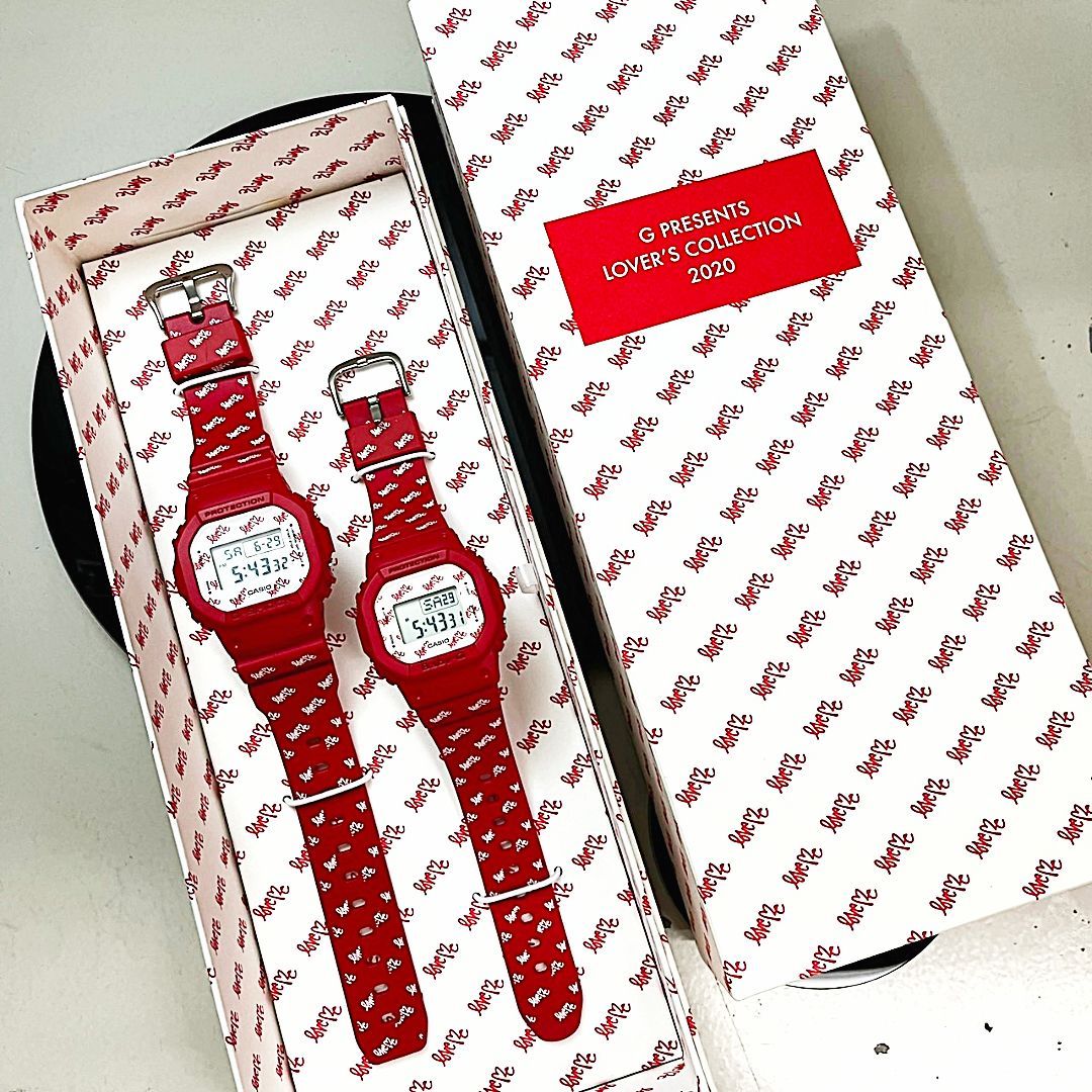 CASIO G-SHOCKラバーズコレクション2020 Love Meペア未使用 CASIO G-SHOCKラバーズコレクション2020 Love Meペア未使用
