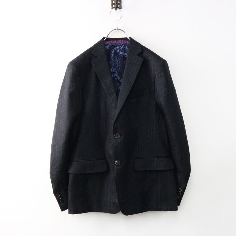 美品 エトロ ETRO SARTORIA UOMO DAL 1968 シャドーペイズリー柄