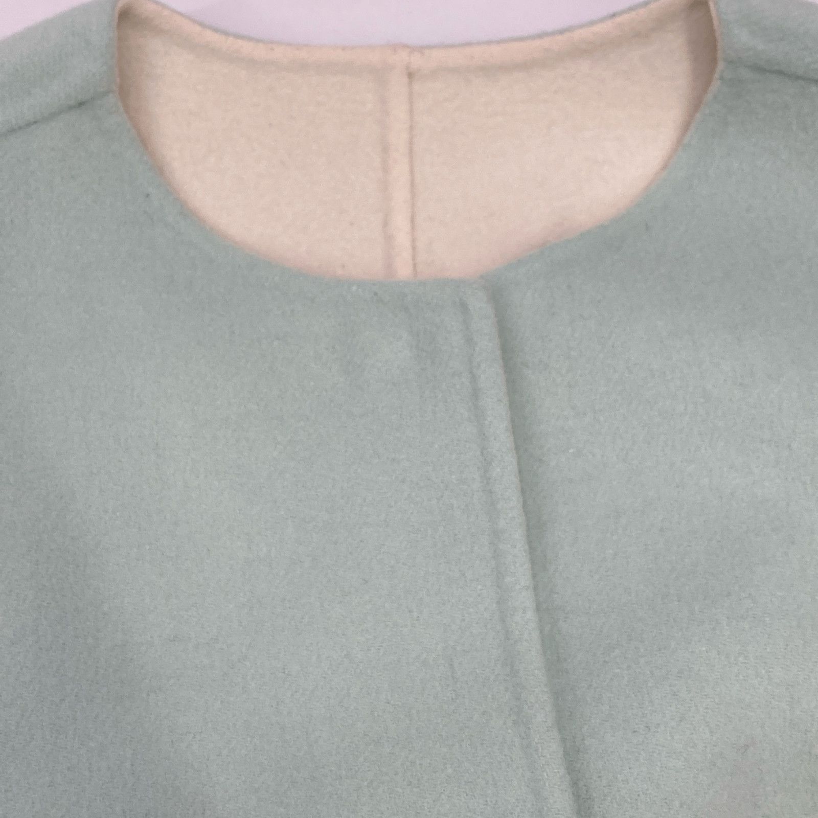 DRAWER ドゥロワー 6525-234-0870 ﾐﾝﾄｸﾞﾘｰﾝ ﾉｰｶﾗｰ ﾘﾊﾞｰｺｰﾄ 38 GULLKHAN_COM