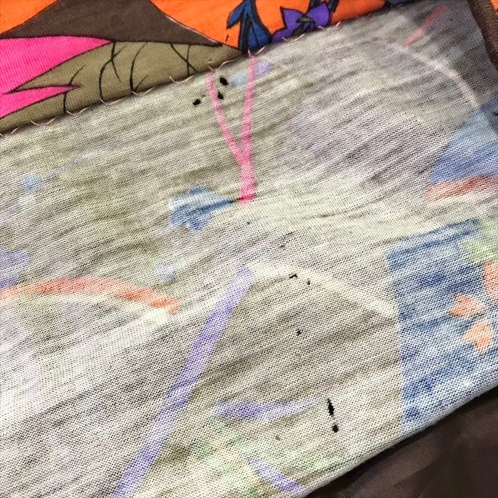 美品 HANAE MORI ハナエモリ VIVID 希少 ヴィンテージ 総柄 和柄 長袖
