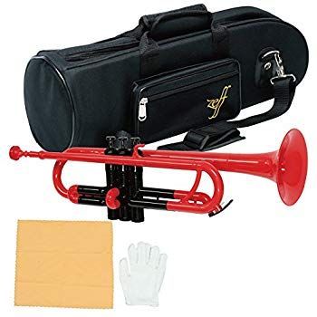 【中古】Zeff トランペット プラスチック製 B♭ ZPT-01 レッド / ブラック 2zzhgl6