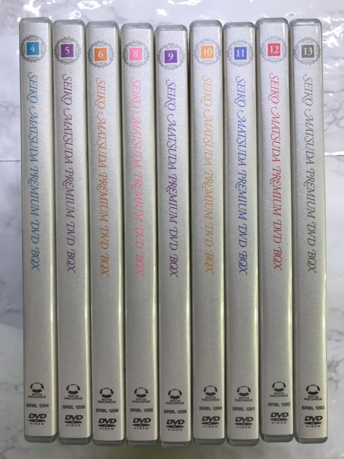 MDV-026 松田聖子 25周年 DVD 4-6 , 8-13 計9本 まとめ売り - メルカリ