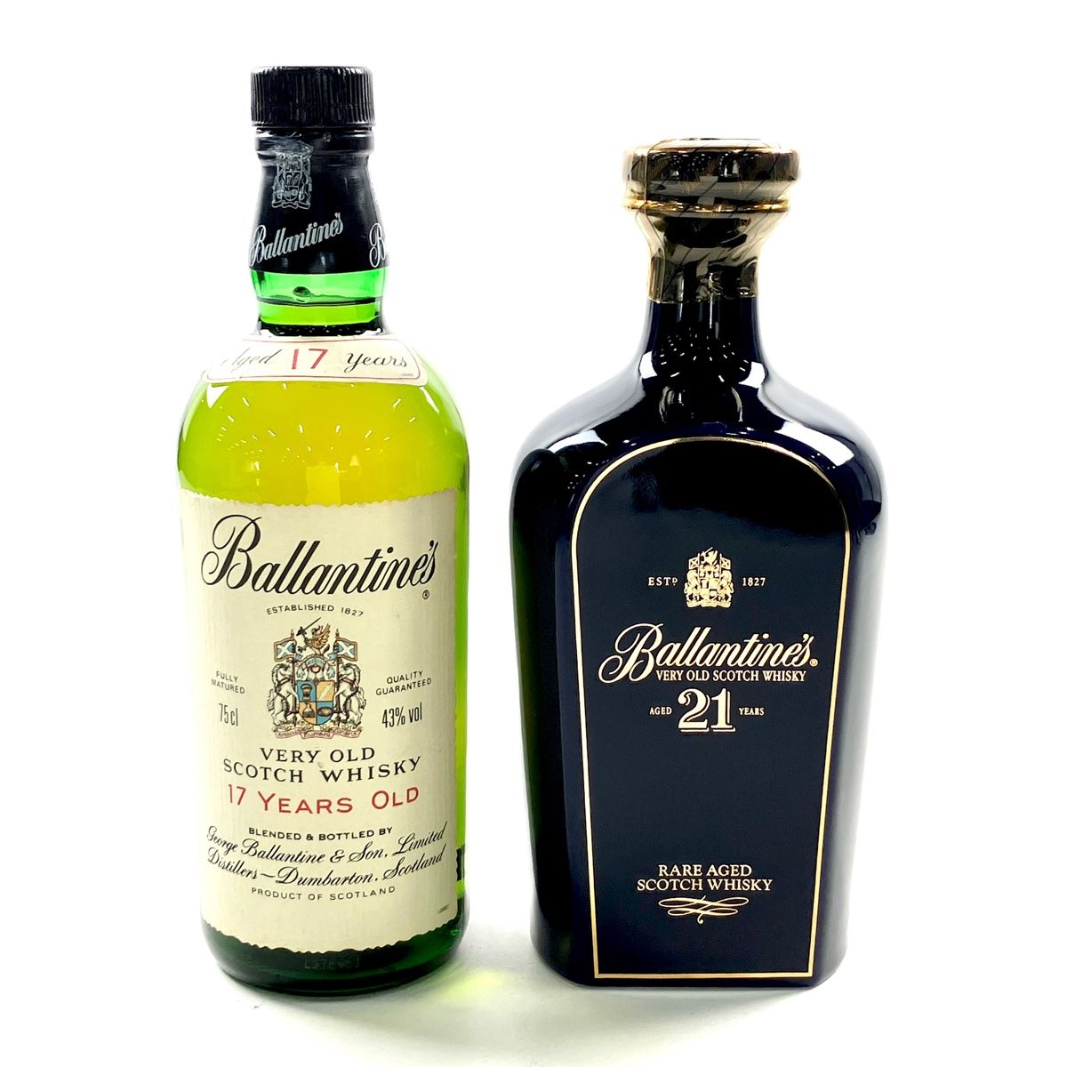 バランタイン21年・17年 2点セット 2本 バランタイン Ballantines 17年