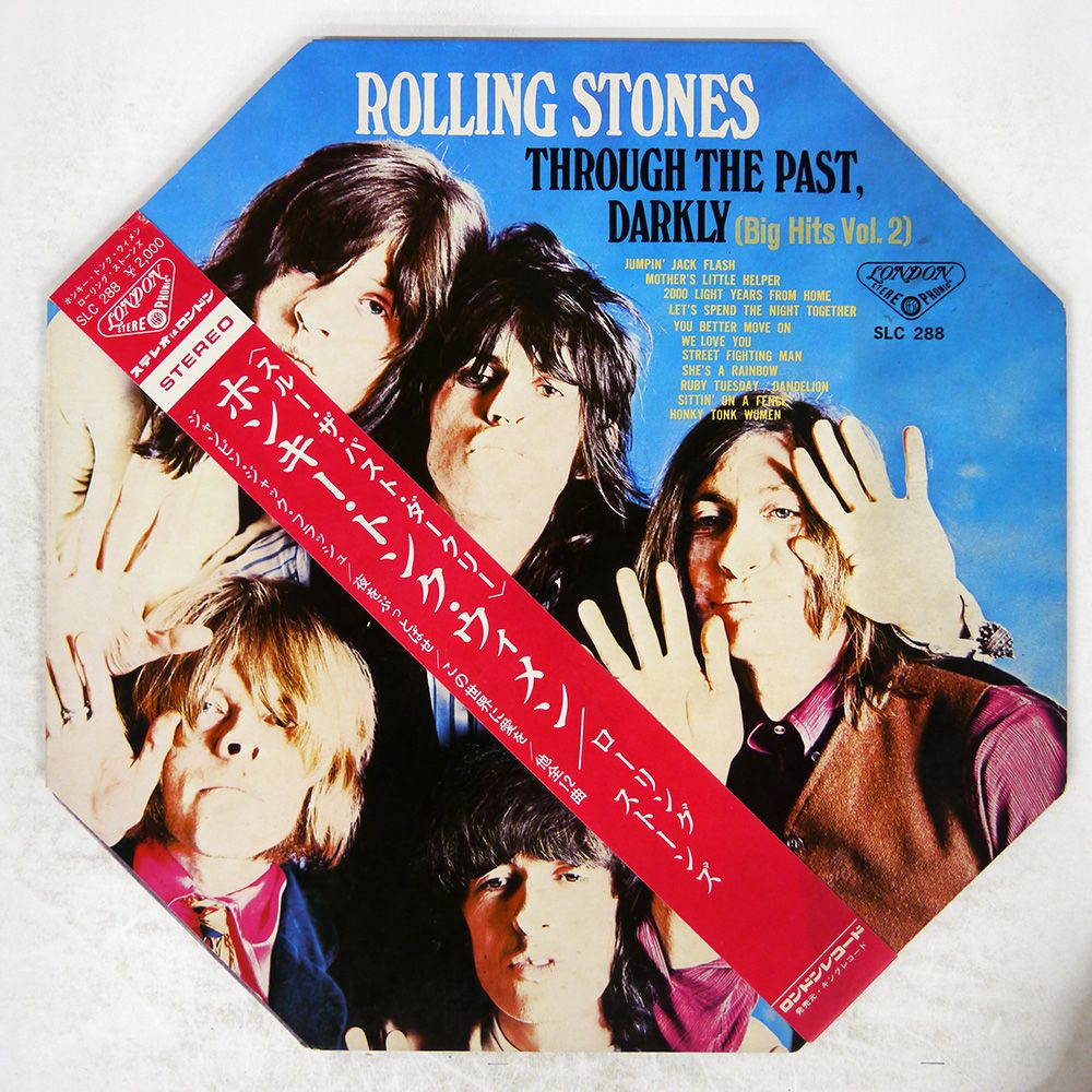 盤 ROLLING STONES|THROUGH THE PAST DARKLY -BIG HITS VOL.2-|LONDON SLC288 LP