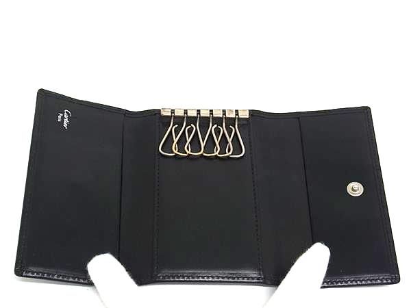 Cartier カルティエ パシャ レザー 6連 キーケース 鍵入れ