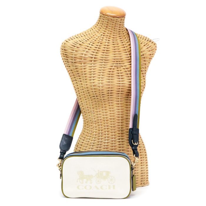 COACH コーチ ジェス クロスボディ レザー ショルダーバッグ マルチカラー A2092 91082 COACH コーチ ジェス クロスボディ レザー ショルダーバッグ マルチ