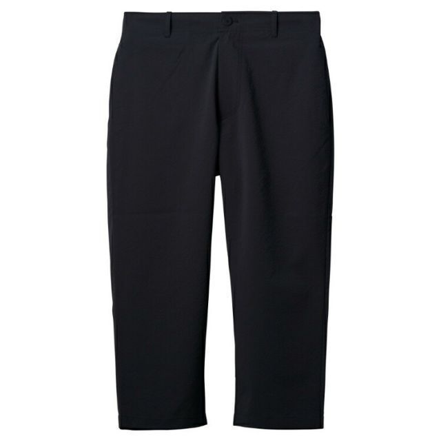 DESCENTE デサント SEERSUCKER クロップドパンツ ブラック XOサイズ DMMVJD88 BK | スポーツ スポーツウェア ウエア パンツ ボトムス ズボン 服 衣類 ストレッチ性 軽量 機能性 ロングパンツ 快適 はっ