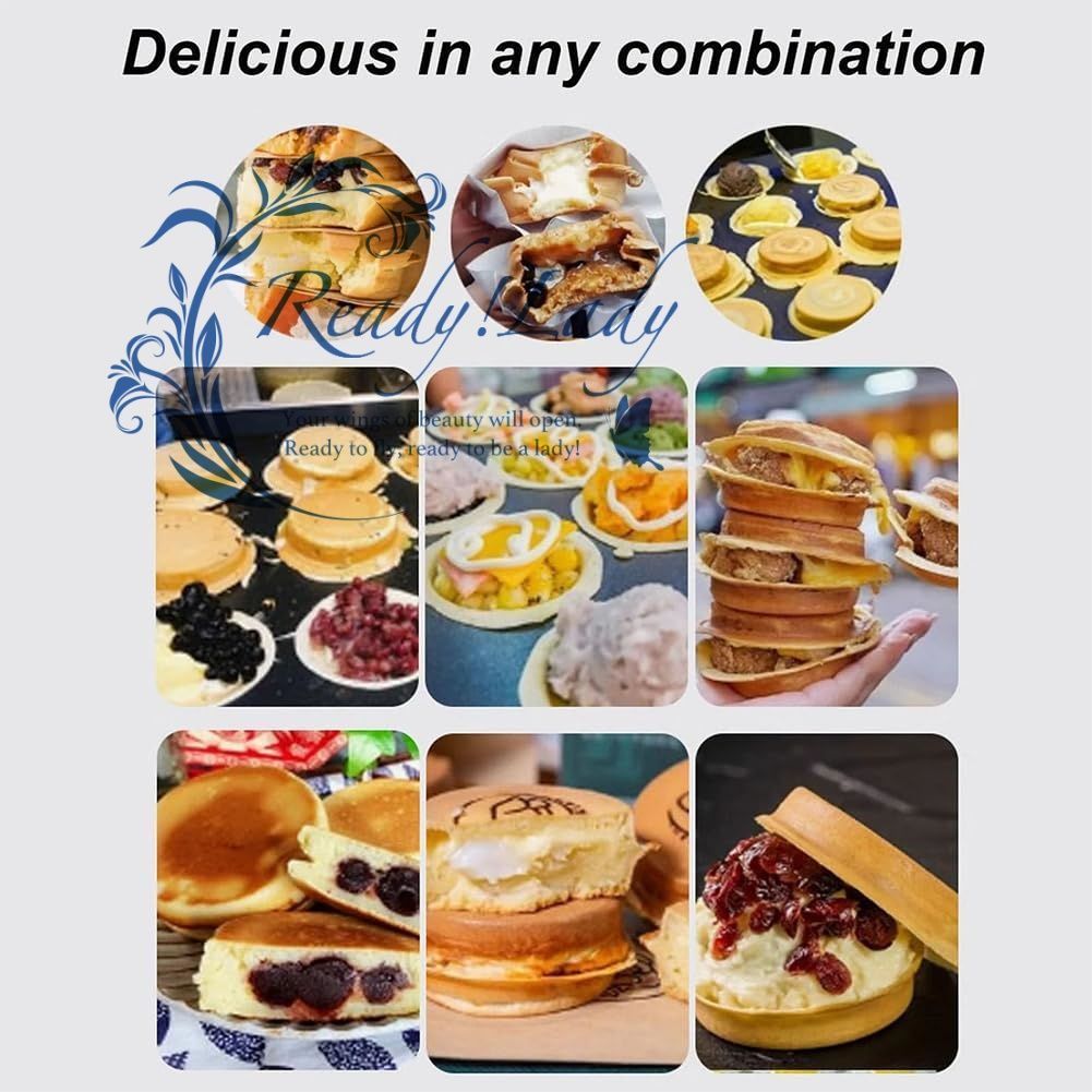 50-300℃温度制御急速加熱 2000W電気加熱ミートハンバーガーメーカーグリドル