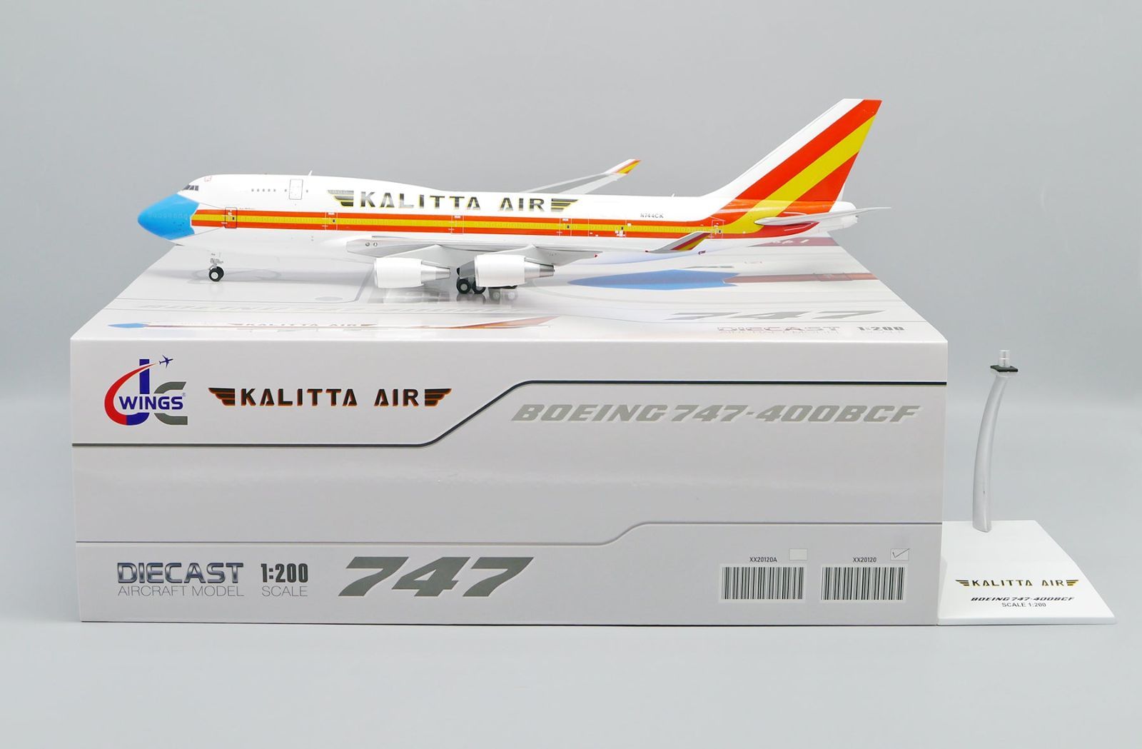 Jcwings カリッタエア 747-400F N744CK 1/200 - メルカリ