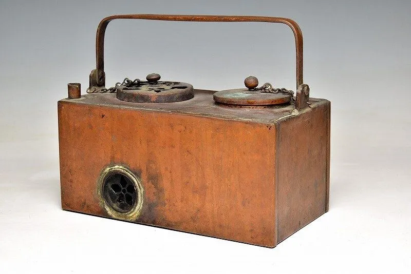 【静岡】826N 明治期 野立て 銅製 酒燗器 銅壷 幅27cm 2025年最新Yahoo!オークション -燗 銅壺の中古品・新品・未使用品一覧