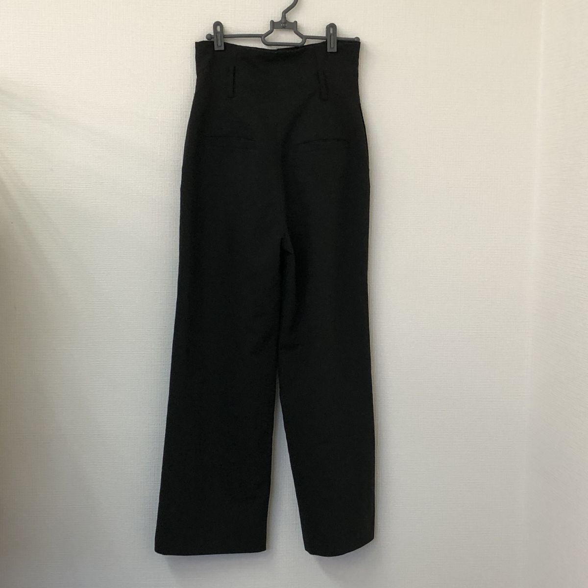 MURUA ムルーア フィッシャーマン サスペンダー パンツ ブラック