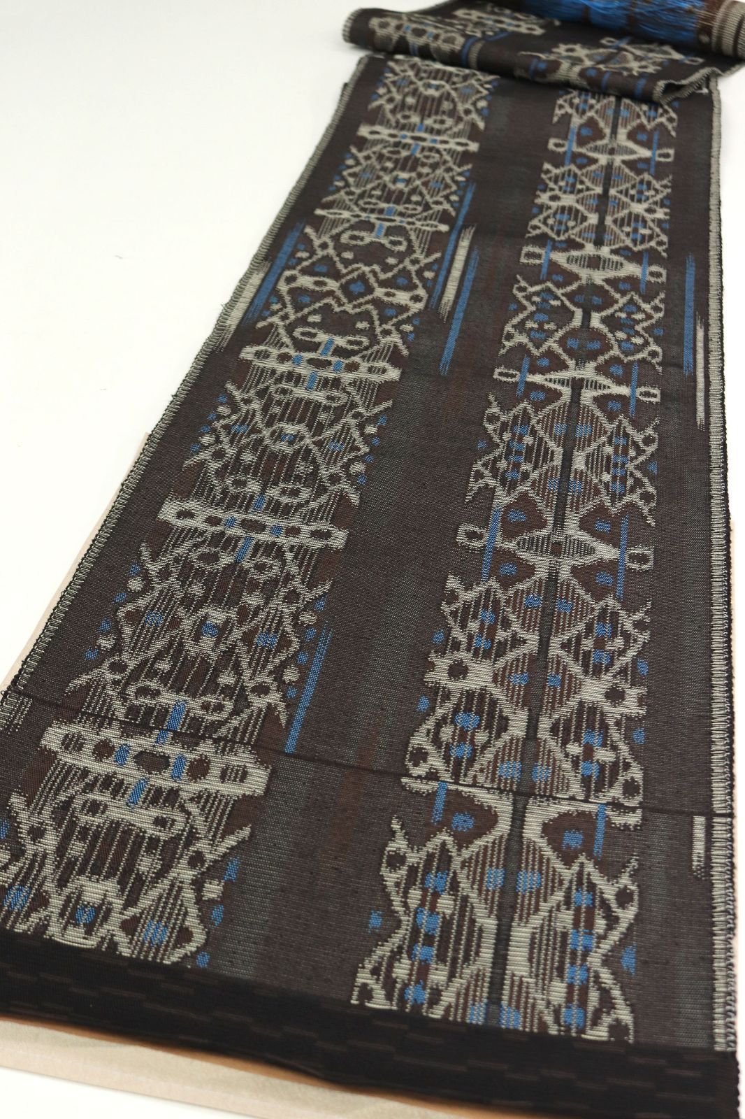 ona4577 西陣 まいづる 紙布織 九寸 名古屋帯 お仕立て付き スリーシーズン 2~3週間で発送