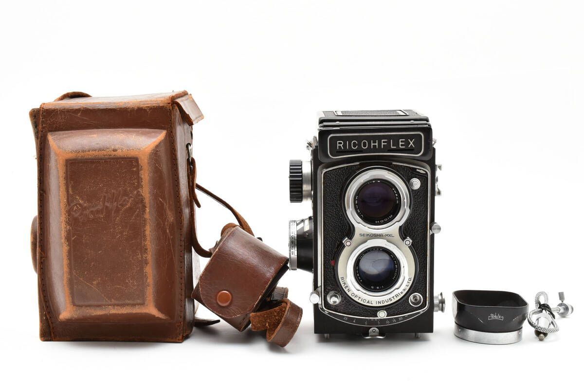 ☆希少美品☆リコー RICOH RICOHFLEX DIA L RIKENON 80mm ♯1109