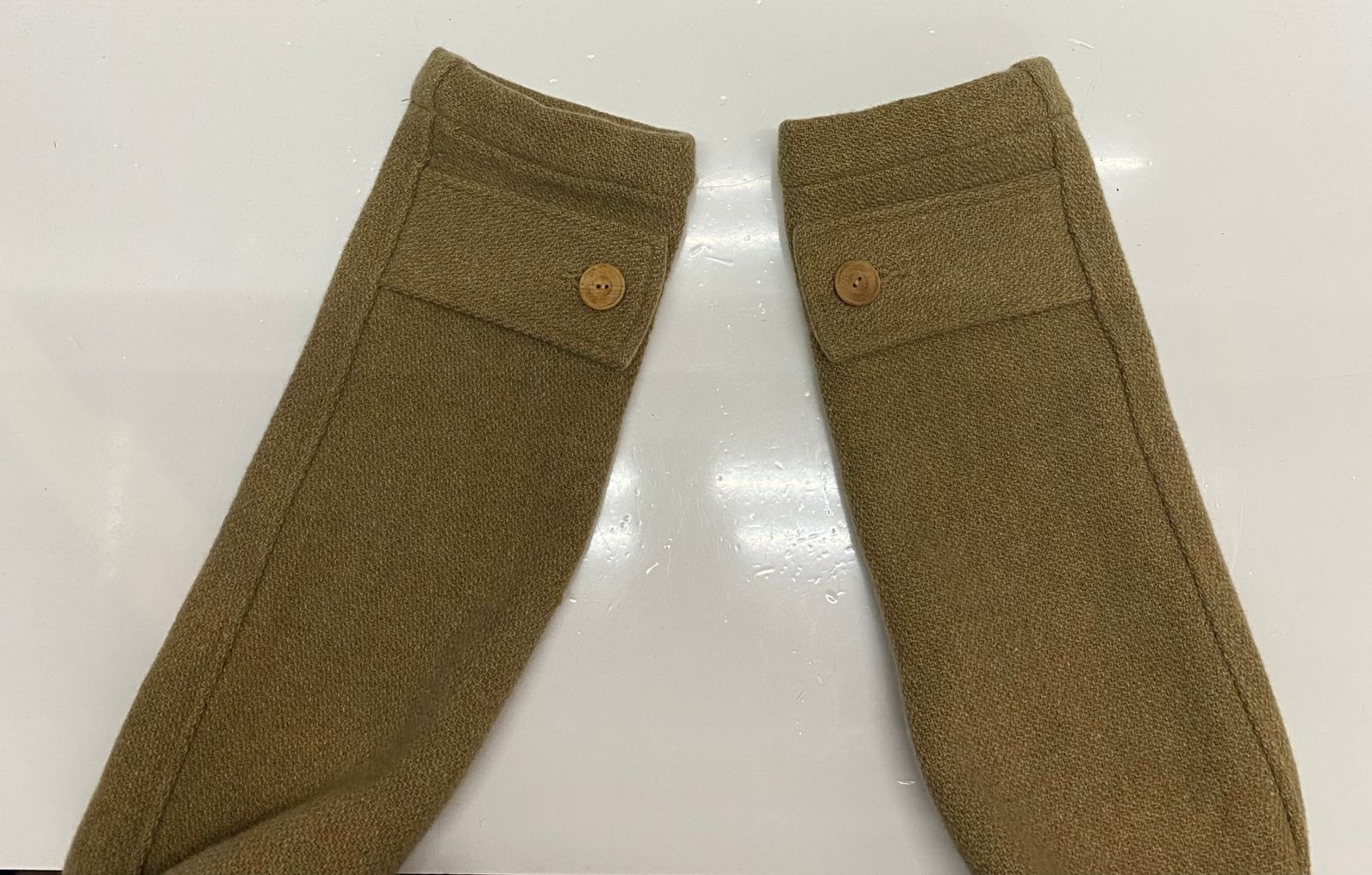 KAPITAL ベージュ ダッフルコート カシミヤミックスウールメルトンダッフルコート(コート)｜Paul