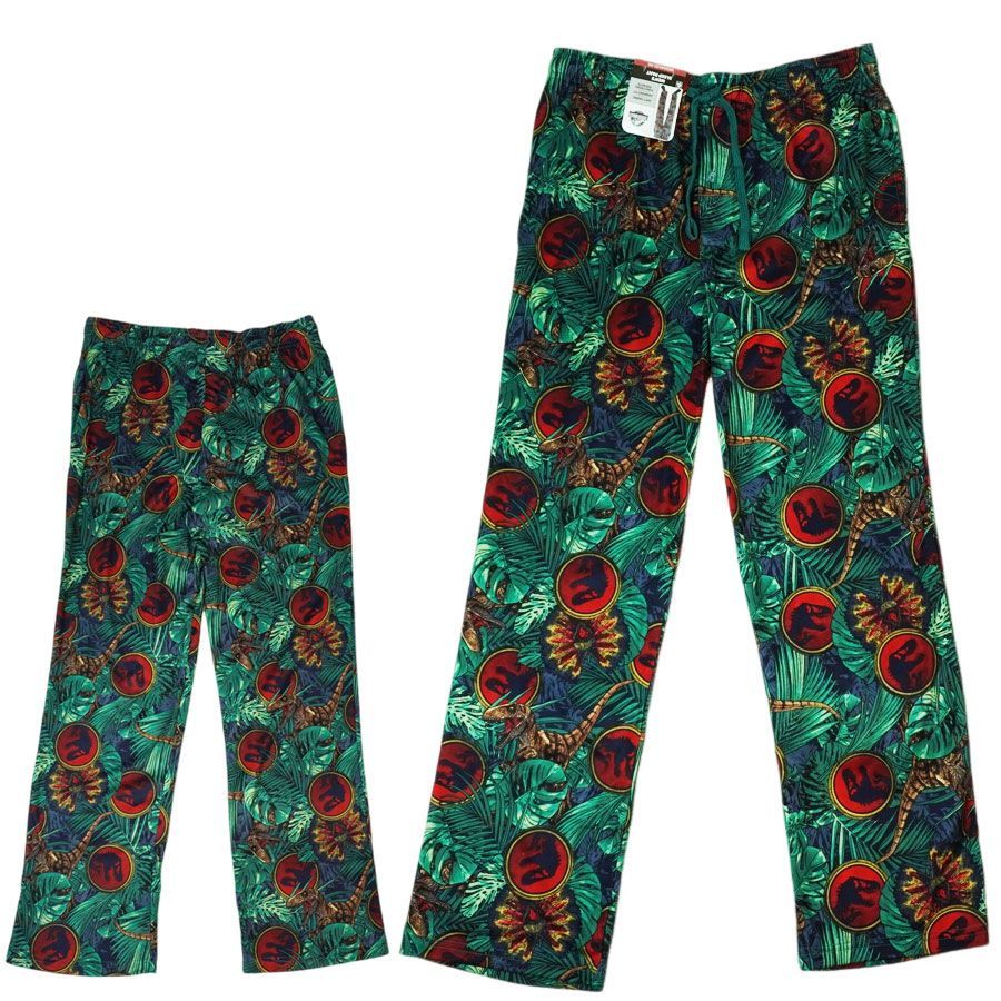 メンズ パンツ 【クリックポスト発送】 SO/2022 JURASSIC WORLD MENS SLEEP PANT ジュラシック ワールド メンズ スリープ パンツ パジャマ ルームウェア 灰 GREY ズボン 映画 恐竜 ジュラシックパーク ス