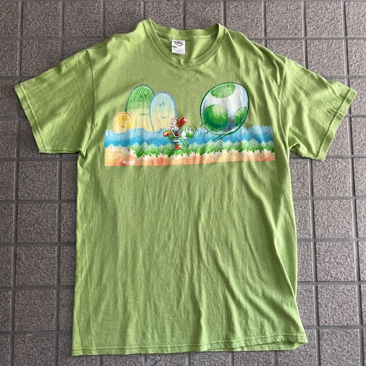激レア　新品・未使用　非売品　90s　スーパーマリオ ヨッシーアイランドTシャツ 激レア 新品・未使用 非売品 90s スーパーマリオ ヨッシーアイランドT