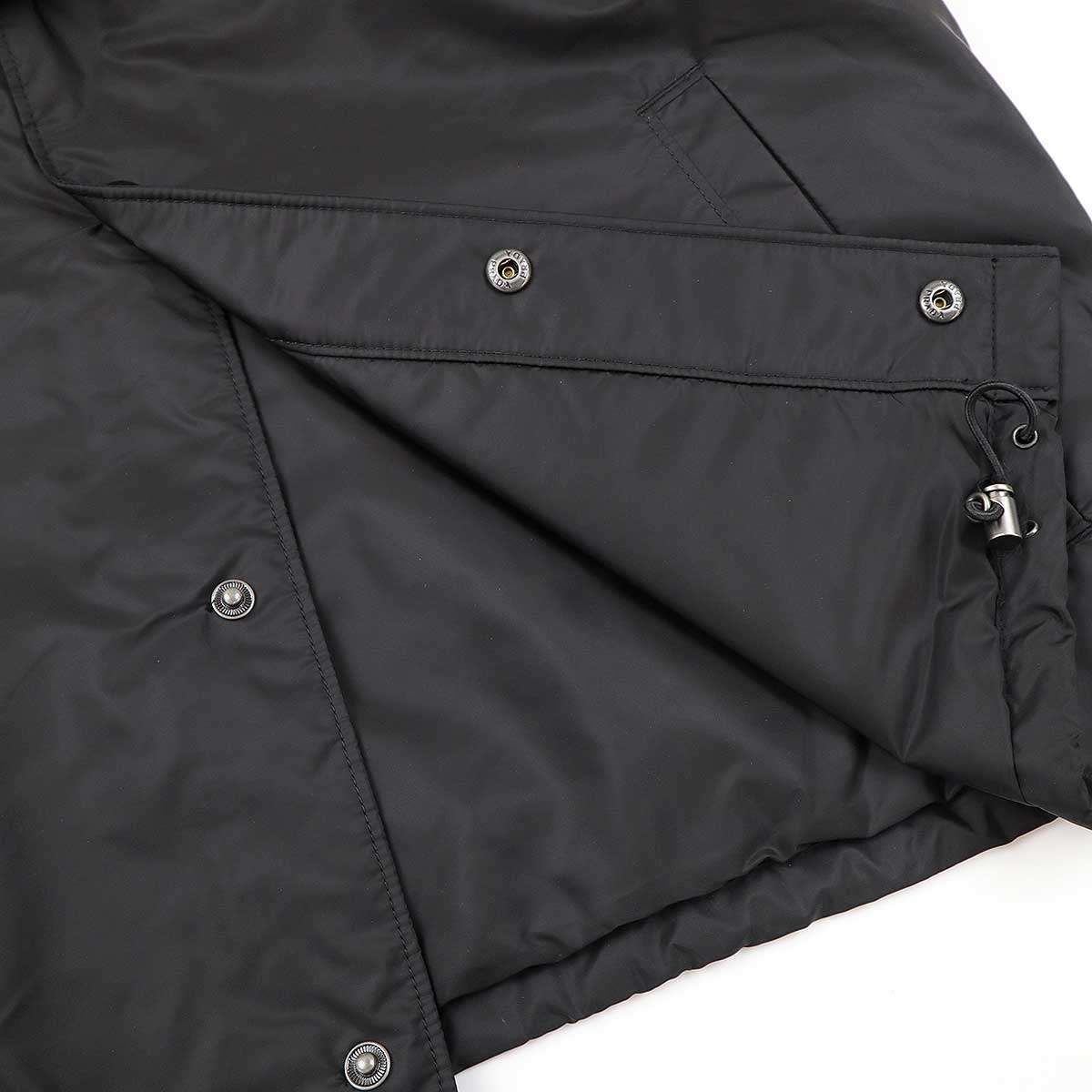 PRADA プラダ 20AW RE-NYLON ロゴプレートナイロンコーチジャケット