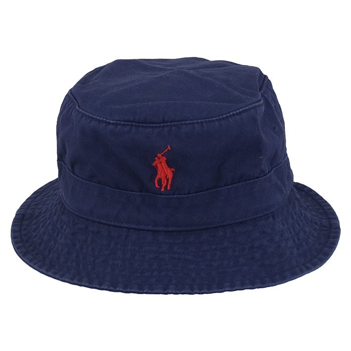 Polo Ralph Lauren ポロ ラルフローレン LOFT BUCKET HAT 710798567005 バケットハット 帽子 ネイビー